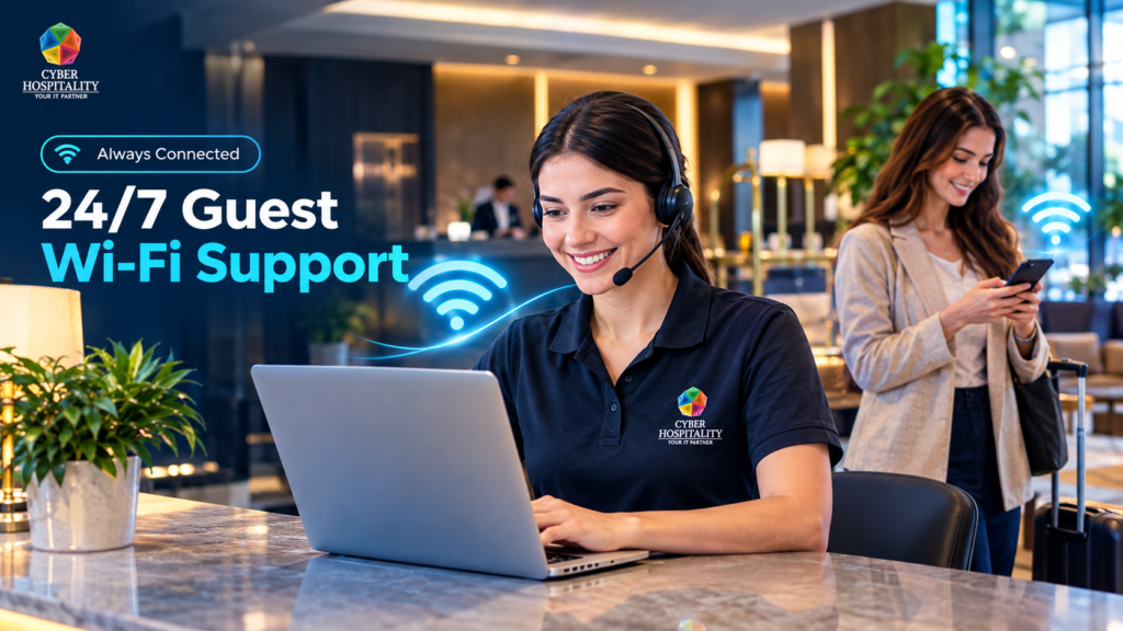 24/7 Guest Wi‑Fi Support