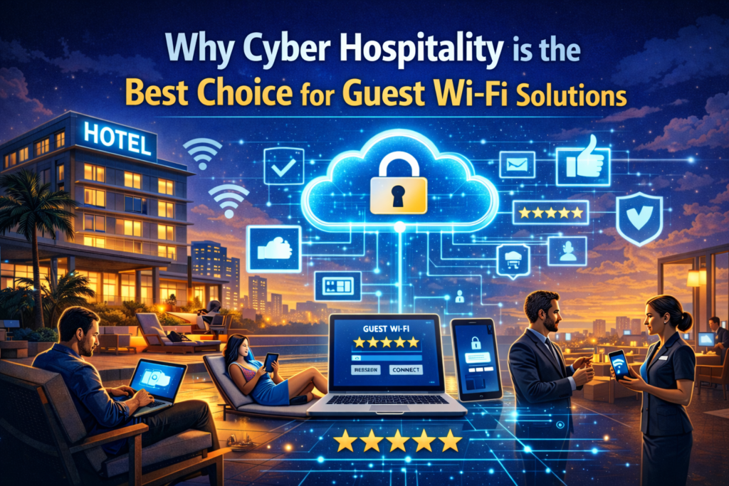Why Cyber Hospitality is the Best Choice for Guest Wi-Fi Solutions