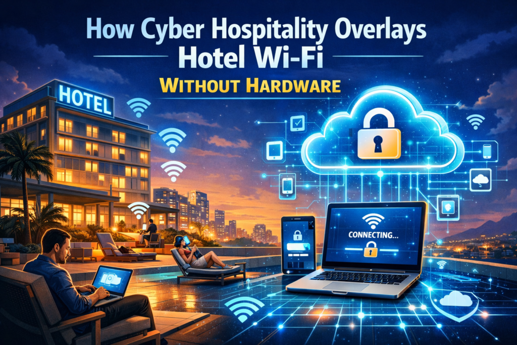 How Cyber Hospitality Overlays Hotel Wi-Fi Without Hardware