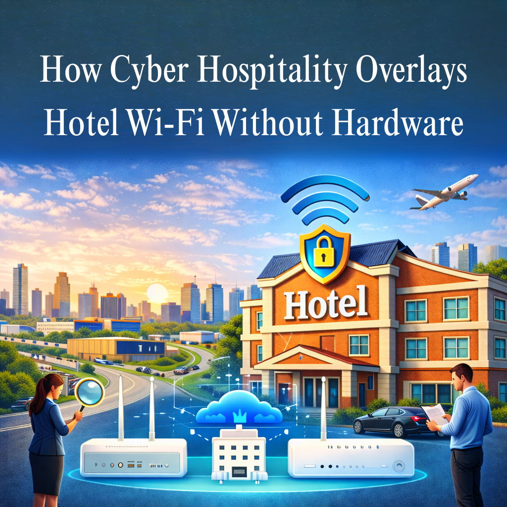 How Cyber Hospitality Overlays Hotel Wi-Fi Without Hardware