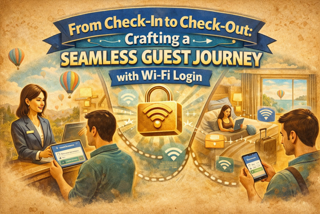 Guest Journy with Wi-Fi Login