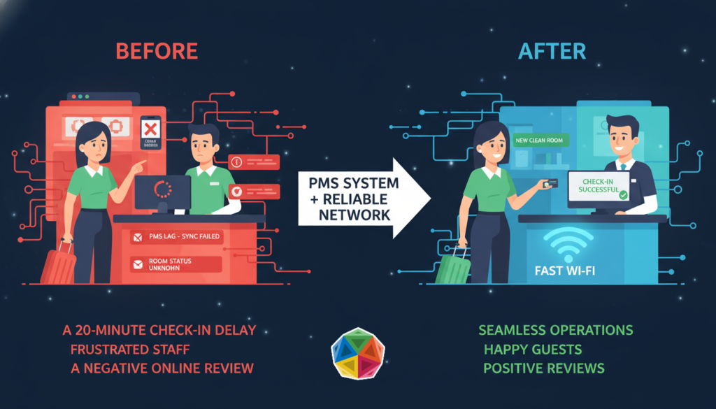 Case Study Scenario: The Cost of Poor Connectivity