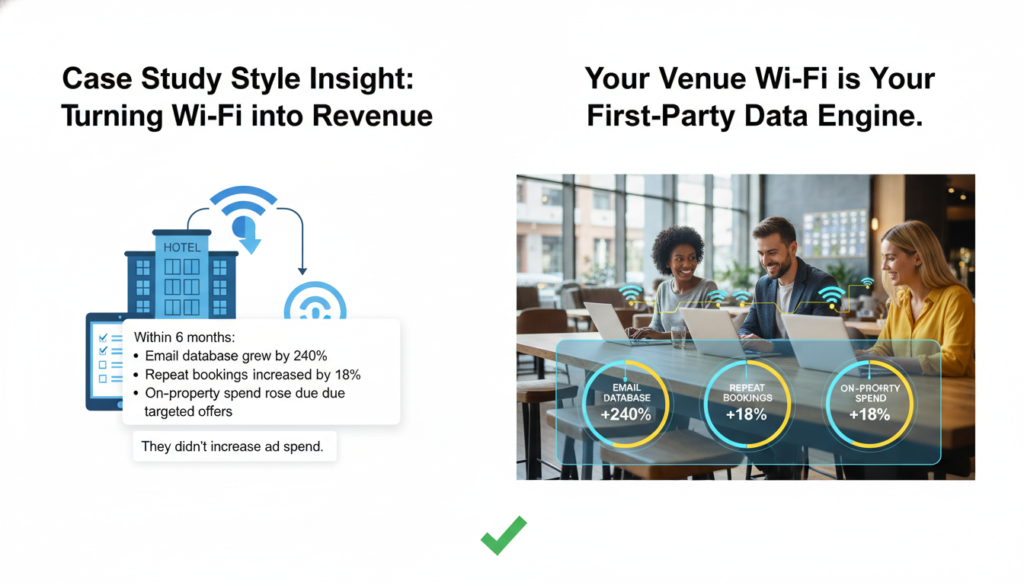 Case study image for "Stop Relying on Cookies: Your Venue Wi-Fi is Your First-Party Data Engine"