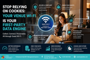 Stop Relying on Cookies: Your Venue Wi-Fi is Your First-Party Data Engine