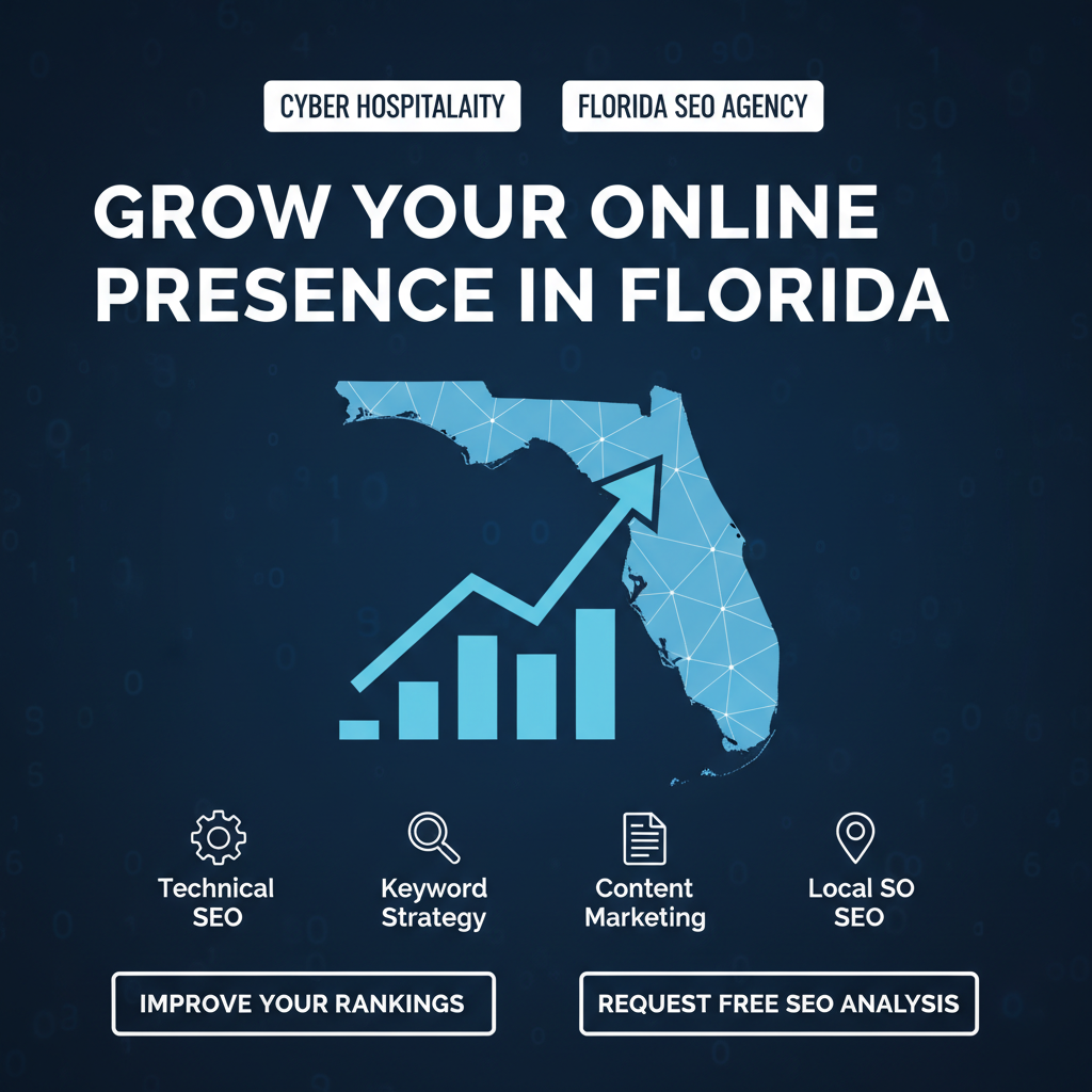 Cyber Hospitality Florida SEO Agency Online Presence